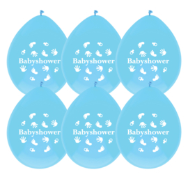 "Babyshower Blue" ballonnen