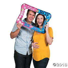 Gender Reveal opblaasbare fotolijst