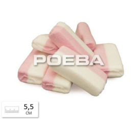 Roze/witte spekblokjes 200 gram