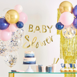 Baby Shower slinger met ballonnen "My Gender Reveal Party"