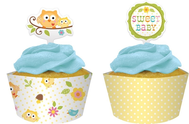 "Happi Tree Babyshower" cupcake set