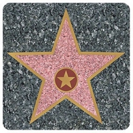Hollywood star onderzetters