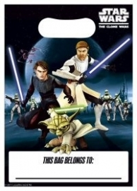 Star Wars Clone Wars "join the force "  / kinderfeest / zakjes 8 stuks