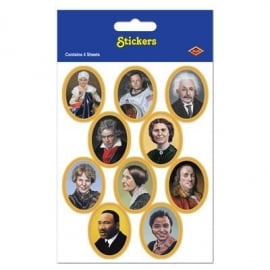  American gezichten in history / stickers