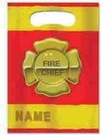 Brandweer - Fire Chief / feest zakjes