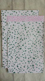Zakje floral statement flow / 17 x 25 cm / 5stk