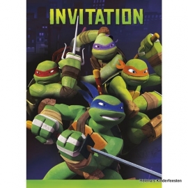 Uitnodigingen /  Teenage Mutant Ninja Turtles 