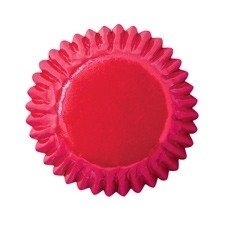 Cupcake vormpjes / rood folie mini