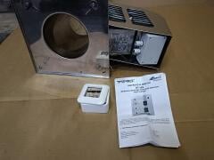 Caro Rookgasventilator met vierkante basis diam.RZR 150mm