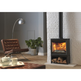 Charlton &Jenrick  Fireline Woodtec 5 KW-XW  breed 564mm met houtvak.RZH.7634