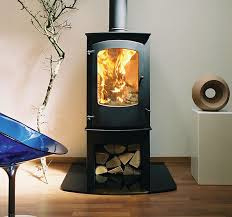 Charnwood Cove 3 mat zwart 7-16 KW op sokkel