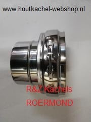 Solinox Aansluitstuk van enkelwandig naar dubbelwandig diam.180-230mm.RZS.10.0D180
