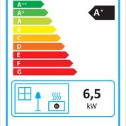 Aduro 14 staal zwart 3-9KW