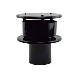 tregakap Aluminium zwart diam.90mm.RZH.165090