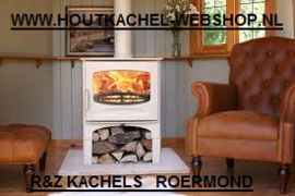 Charnwood C-seven kleur Almond/ Ivoor op sokkel 6-8 KW