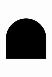 vloerplaat Halfrond 2mm dik Zwart Poedercoating 2mm.80cmx80cm.RZD.110/64