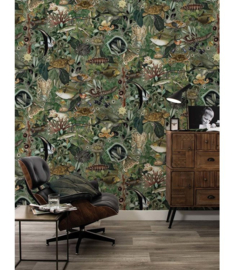 KEK Amsterdam Book I Wall Mural Under Water Jungle WP-685