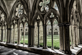 Papermoon Fotobehang Middeleeuwse Kathedraal