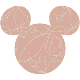 Disney Into Wonderland Fotobehang Mickey Head Knotted DD1-069