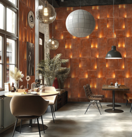 Living Walls Metropolitan Hot Spots Wall Panel Amber Glow 79015-9