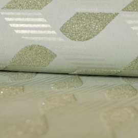 Hohenberger Universe behang Venus Sage Green 81215