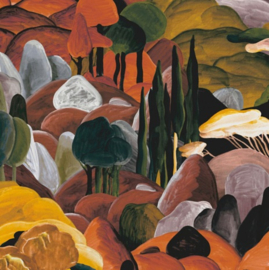 Arte Décors & Panoramiques behang All'Ombra dei Cipressi Morning Glow 97500