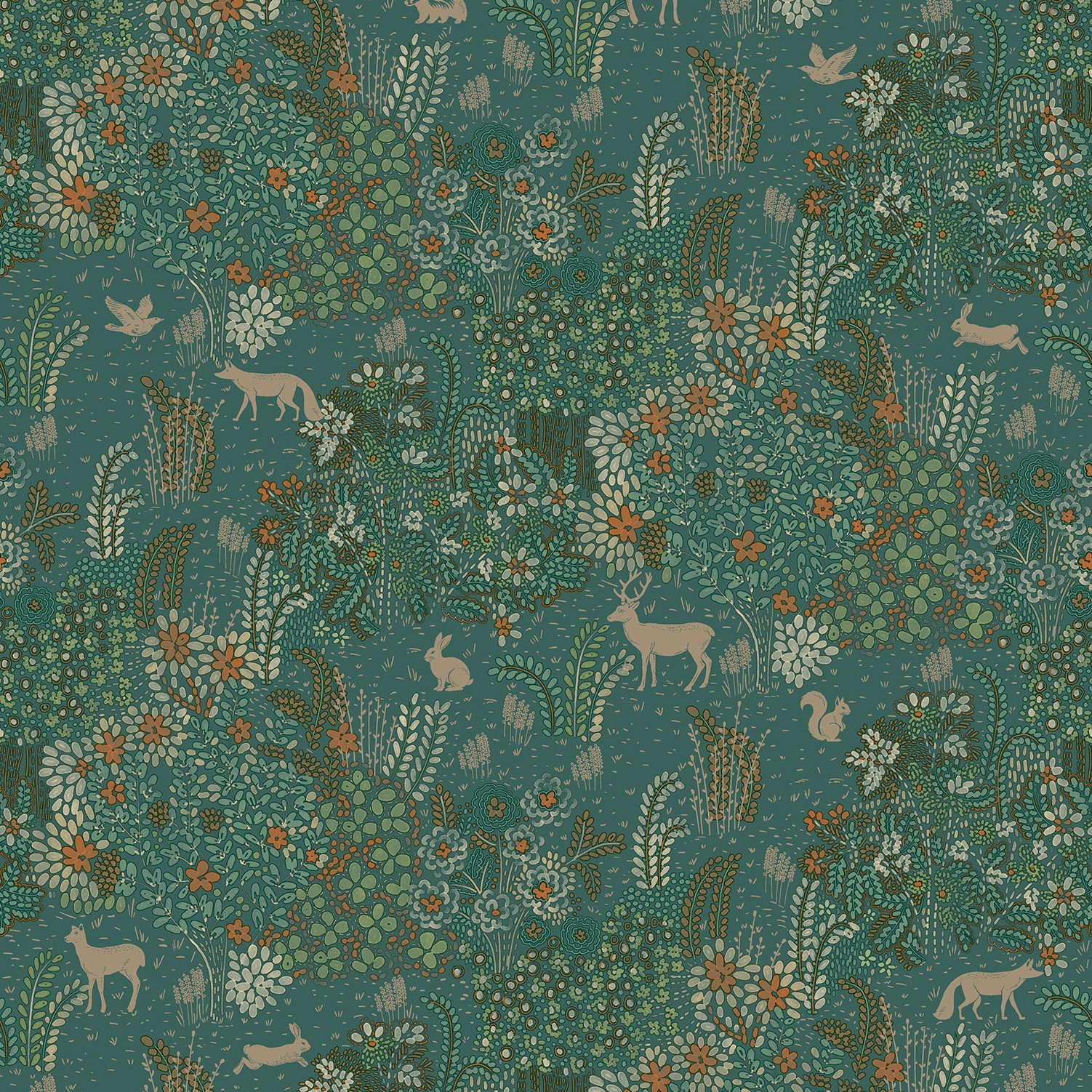 Dutch Wallcoverings Flora behang M86704