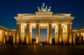 Papermoon Fotobehang Brandenburger Tor Berlijn