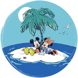 Disney Into Wonderland Fotobehang Mickey & Minnie Remote Island DD1-078