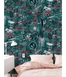 KEK Amsterdam Book I Wall Mural Under Water Jungle WP-686