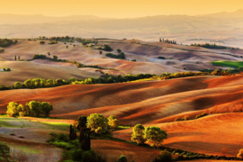 Papermoon Fotobehang Toscane Landschap