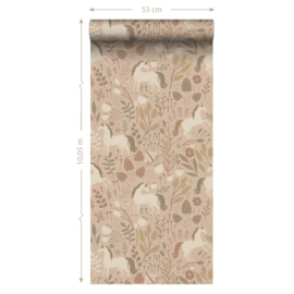 Esta Home Pom Pom Pie behang Unicorns 139875