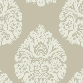 York Wallcoverings Ronald Redding 24 Karat behang Teardrop Damask KT2142