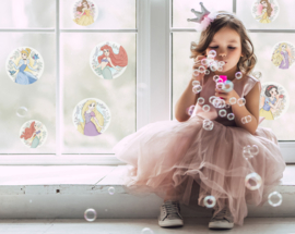 Disney Into Wonderland Raamstickers Princess Kindness Bubbles 67404