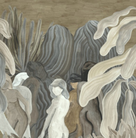 Arte Décors & Panoramiques behang Secret Silhouettes Desert Dust 97721