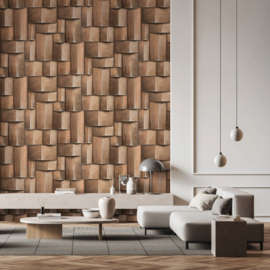 Noordwand Timber behang 35399