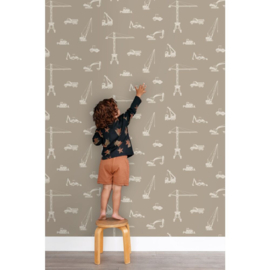 Esta Home Pom Pom Pie behang Voertuigen 139970