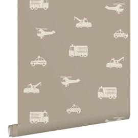 Esta Home Pom Pom Pie behang Auto's 131399