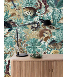 KEK Amsterdam Book I Wall Mural Under Water Jungle WP-695