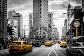 Papermoon Fotobehang Gele Taxi's In New York