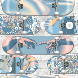 Dutch Wallcoverings Pop behang Skateboard M47801