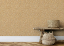 Dutch First Class Heritage Tales behang Artisan Weave Ochre 100005EH
