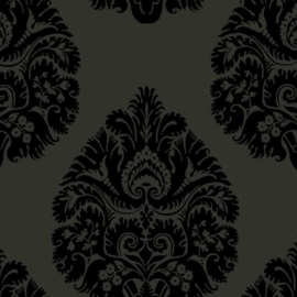 York Wallcoverings Ronald Redding 24 Karat behang Teardrop Damask KT2144