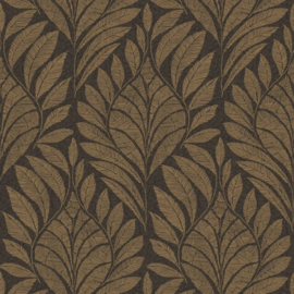 Casamance Isadora behang Gustav Anthracite/Doré 74772854