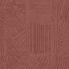 Arte Tali behang Tamba Burgundy 60728