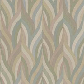 Dutch First Class Arabesque behang Arabesque Blush Aqua 36371