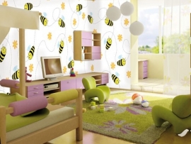 Little Ones Fotobehang Free Bee 416045