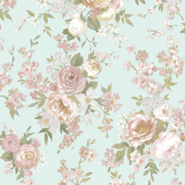 Noordwand Blooming Garden behang Roseto 8311