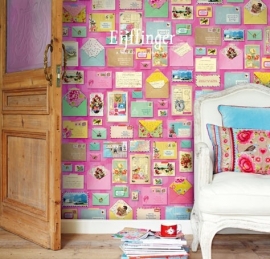 Eijffinger Pip Studio II Wallpower You've got mail pink 313108