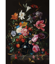 KEK Amsterdam Book I Wall Mural Golden Age Flowers WP-232